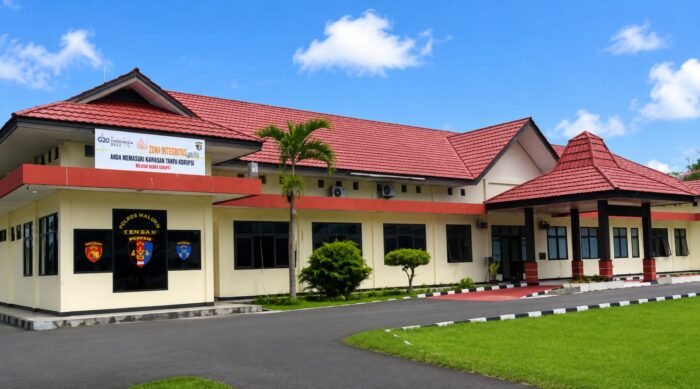 Kantor Polres Halmahera Selatan, (Goresanmalut.com)