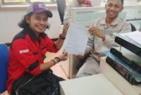 Foto  pengurus FNPBI buat Pengaduan di Pihak manajemen PT. Iwip