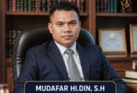 Wakil Ketua LBH-JAVHA Halmahera Selatan Mudafar H Din, S.H (Goresanmalut.com)
